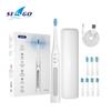 507 Electric Toothbrush Pink & White Set Adult Rechargeable Tooth Brush 5 Brushing Modes
