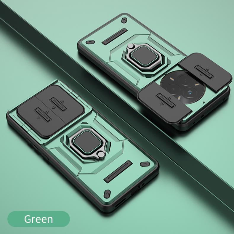 Armor Shockproof Case For Realme 14 Pro+ 5G Realme 13 Pro Plus Protective Cover Ring Magnetic Stand Holder Coque Fundas Capa