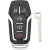 MechanMagic Умный брелок-заготовка Чехол-крышка Замена Подходит для Ford F150 Explorer Mustang Edge Fusion Lincoln MKX MKC MKZ Бесключевой пульт 5