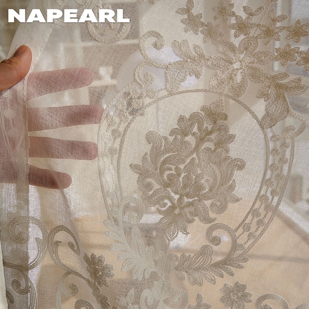 Тюль для окон в европейском стиле