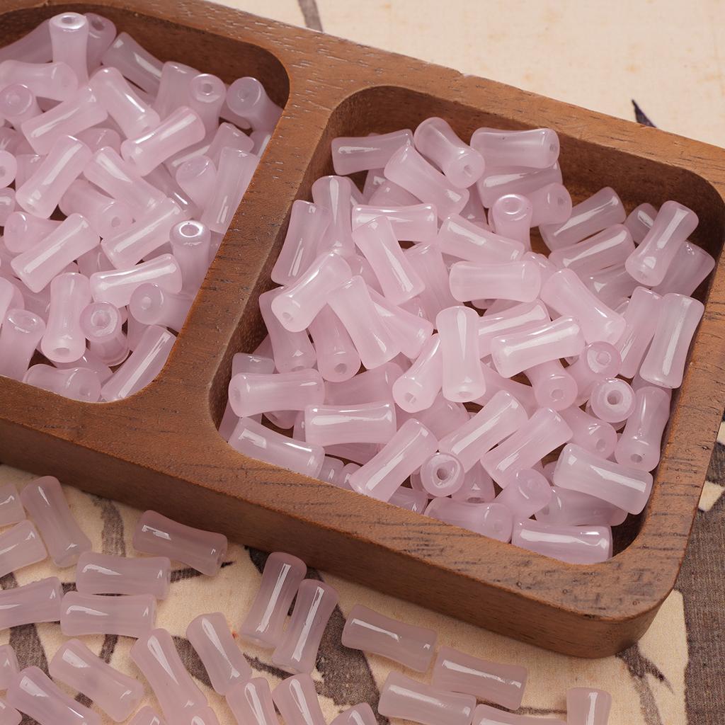 Стеклянные ореолы для окрашивания Бамбуковые бусины Бусины в старинном стиле Бусины ручной работы Аксессуары для бисера Глазурь Имитация нефрита Бусины Материалы