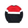 Fila Fusion Свободный пуловер с круглым вырезом Мужская толстовка Легендарно-красный T11M212216FRD