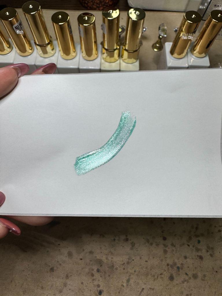 Гель-лак для ногтей Aurora Mermaid Cat Eye Whitening Crystal для салонов
