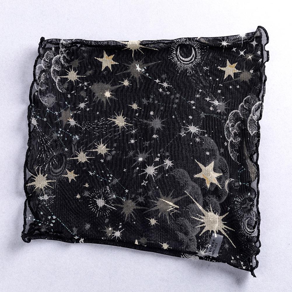 Women Mesh Silk Scarf 100% Silk Hanger Scarf Sun Protection Windproof Scarf for All Seasons