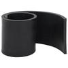 Rubber Strip for Snow Plow Black 120x15x1 cm