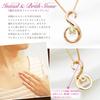 Miwahouseki Initial Selectable Birthstone Pink Gold Alphabet Necklace August Peridot [Miwahouseki] [S]