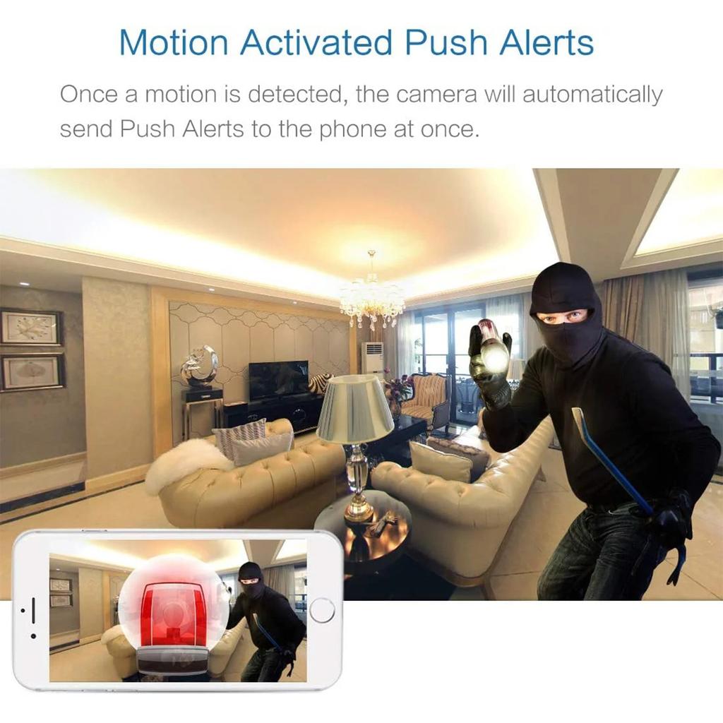 Камера A9 HD Домашняя Wi-Fi Детская камера наблюдения Спорт на открытом воздухе 1080P Ночная камера