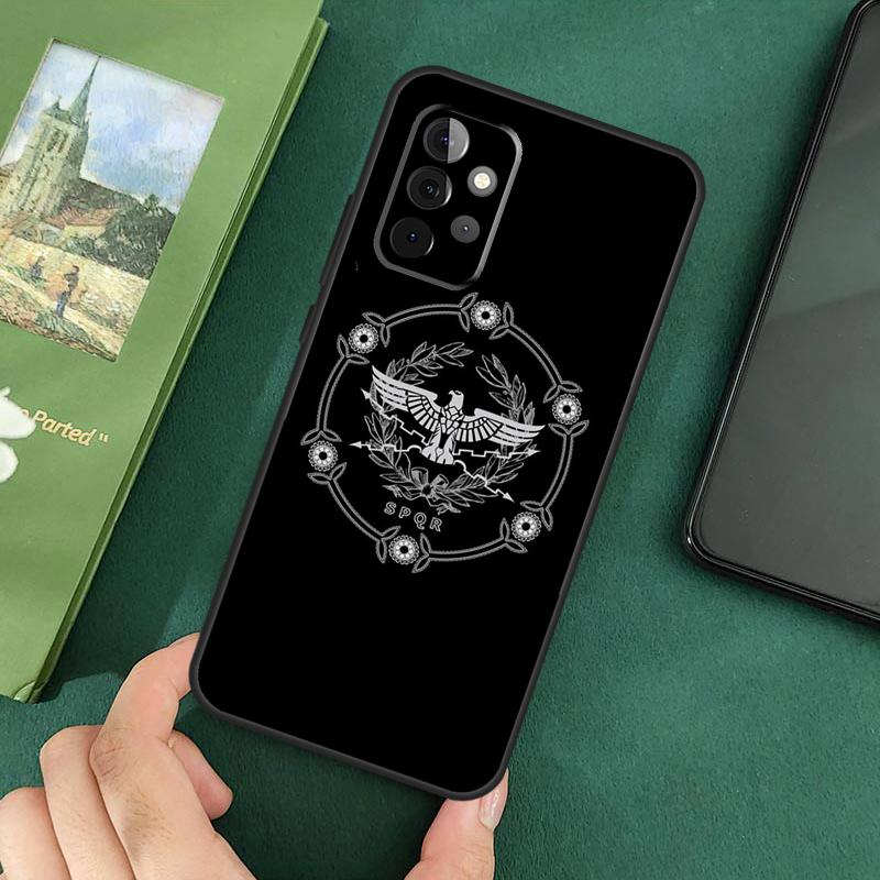 Римская Императорская Легионная Крышка SPQR Для Samsung Galaxy A54 A52S A52 A32 A22 A12 A72 A33 A53 A73 A14 A70 A51 A71 Чехол
