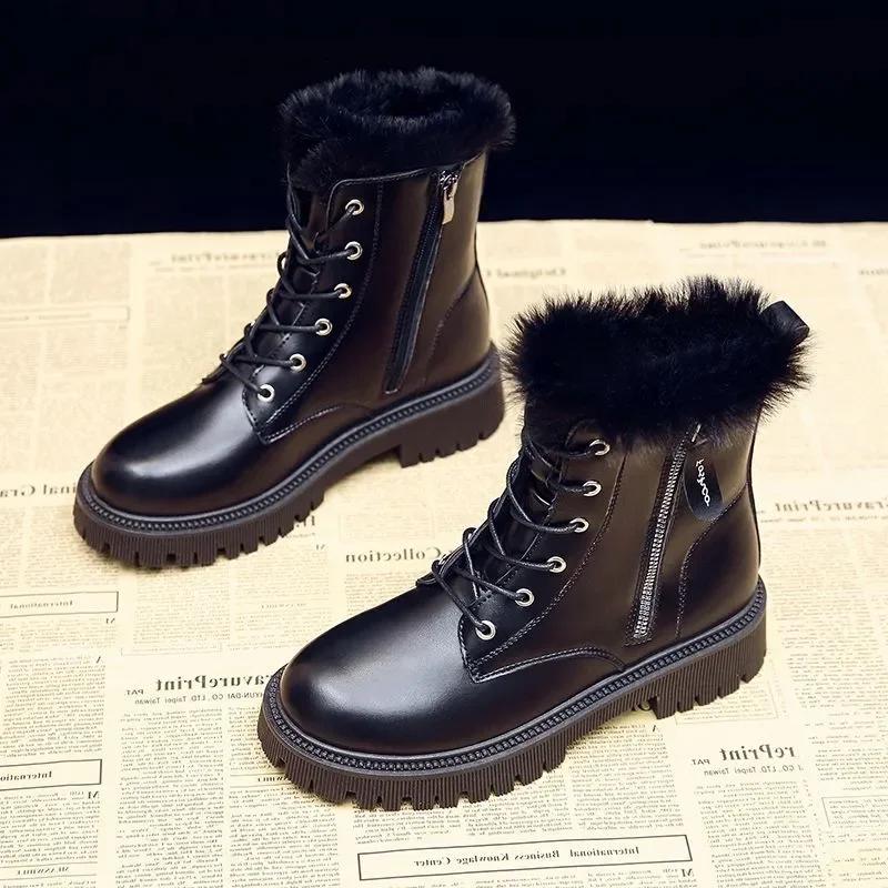 Модные белые ботинки на платформе Готическая панк-обувь Женские зимние кожаные ботильоны Женские дизайнерские ботильоны Модные ботинки Женские