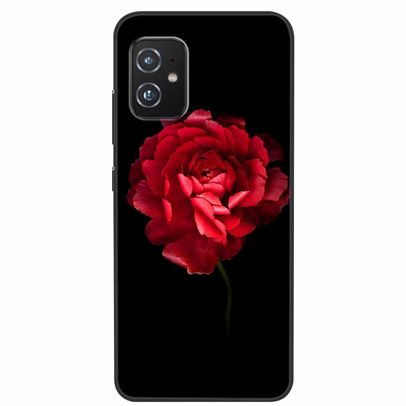 Чехол для Asus ZenFone 8 Черный ТПУ Мягкая Защитная Крышка Телефона Для Asus Zenfone 8 ZS590KS Силиконовые Чехлы для Zenfone8 Корпуса Coque Fundas