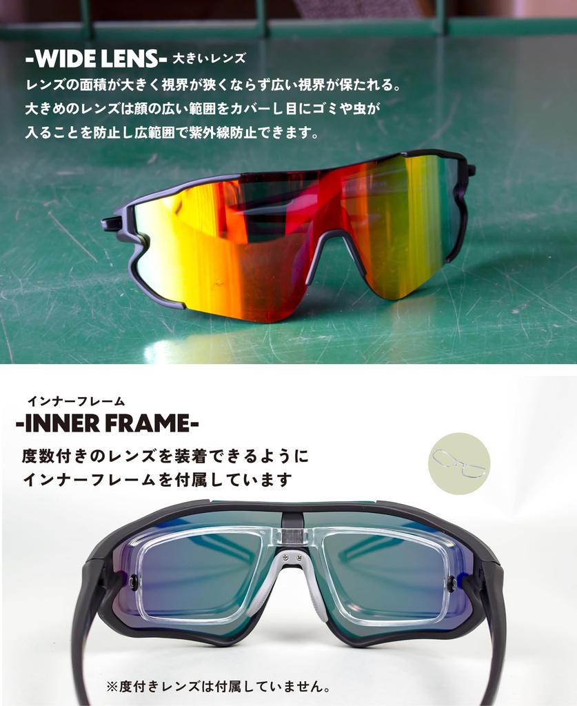 Поляризованные солнцезащитные очки Спортивные солнцезащитные очки Линзы для уменьшения REVO Поляризованные линзы Оранжевые УФ-защита Шоссейный велосипед Велосипед Легкие Большие Линзы Мужчины Женщины