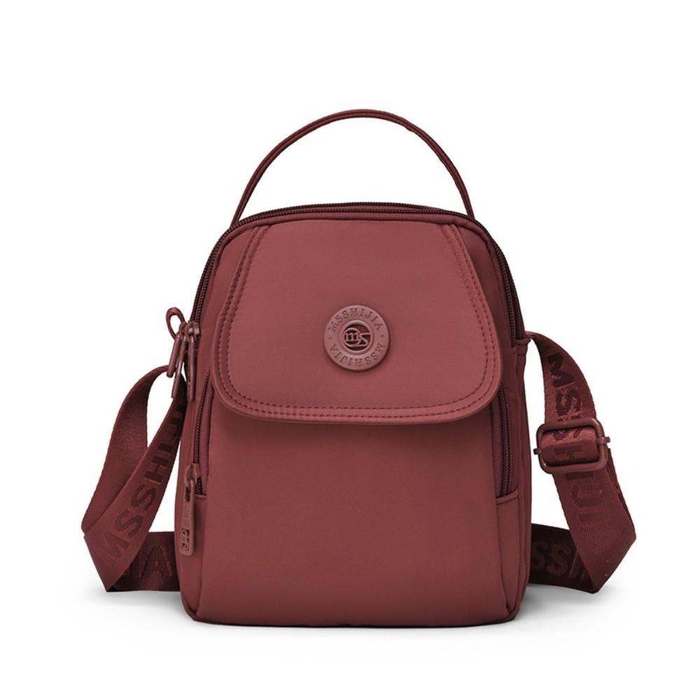 Fashion Dual-use Shoulder Bag Long Strap All-match Crossbody Bag Durable Multi-pocket Messenger Bag For Girls Women