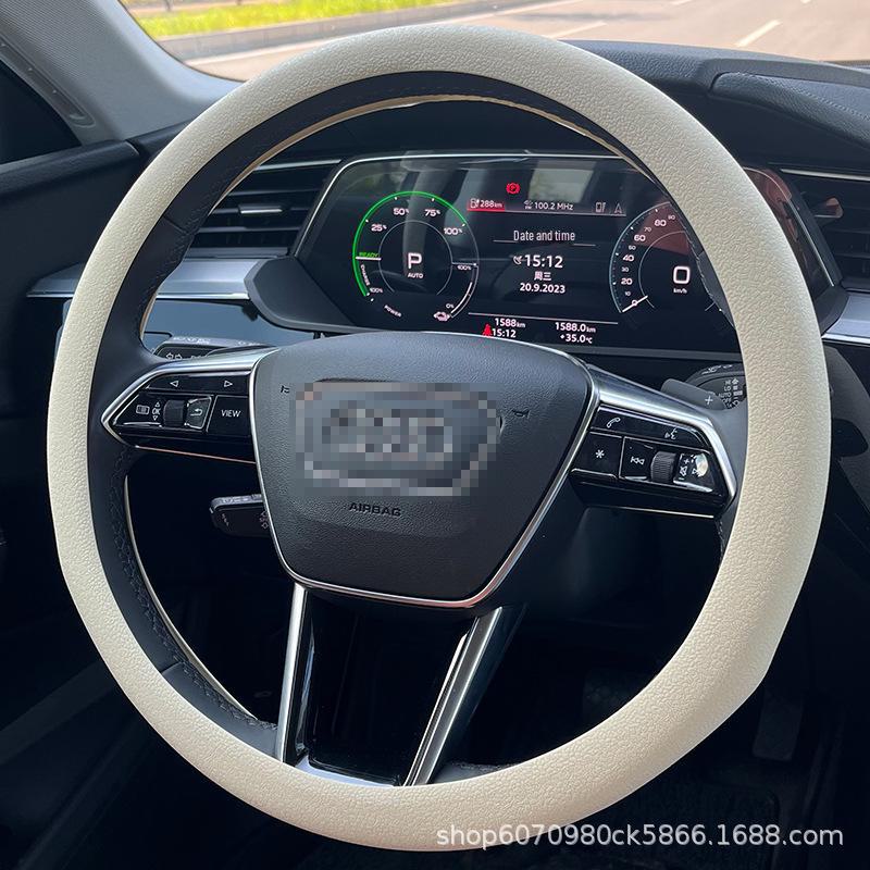 Универсальный нескользящий силиконовый чехол на руль – без запаха, впитывающий пот, всесезонный, для мужчин и женщин