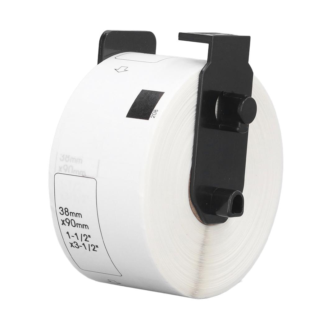 Термоэтикетки Термочувствительный материал 38x90 мм Многоразовый Съемный DK Бумажный сердечник Поддержка Рулон этикеток 