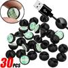 Car Dashboard Data Cable Clip Self-Adhesive USB Line Hub Wire Holder Fixing Clamp Office Desk Wire Organizer Accessories