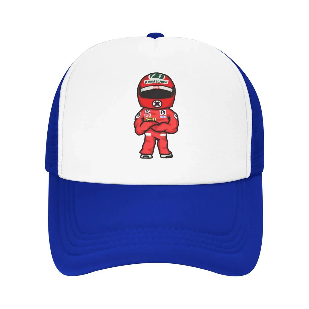 Милые забавные сетчатые бейсболки Niki Mini Racing Lauda для путешествий, кемпинга, пляжа для женщин, кокетливая шляпа, хип-хоп, тракер