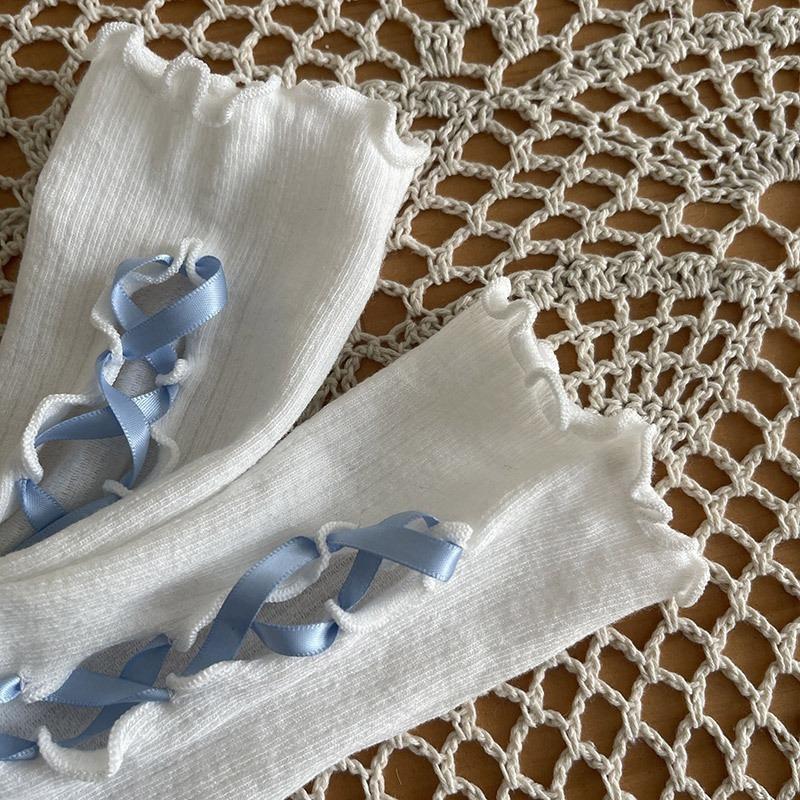 1 Pair Girl Lace Sun Protection Sleeves