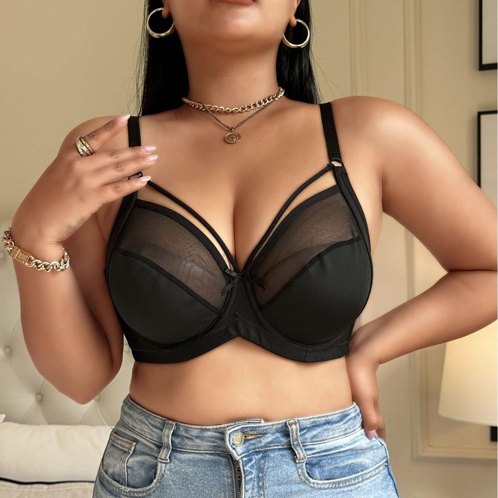 Large Breasts Make You Look Smaller and Prevent Sagging Large Size Underwear Thin Style Large Cup Sexy Bra