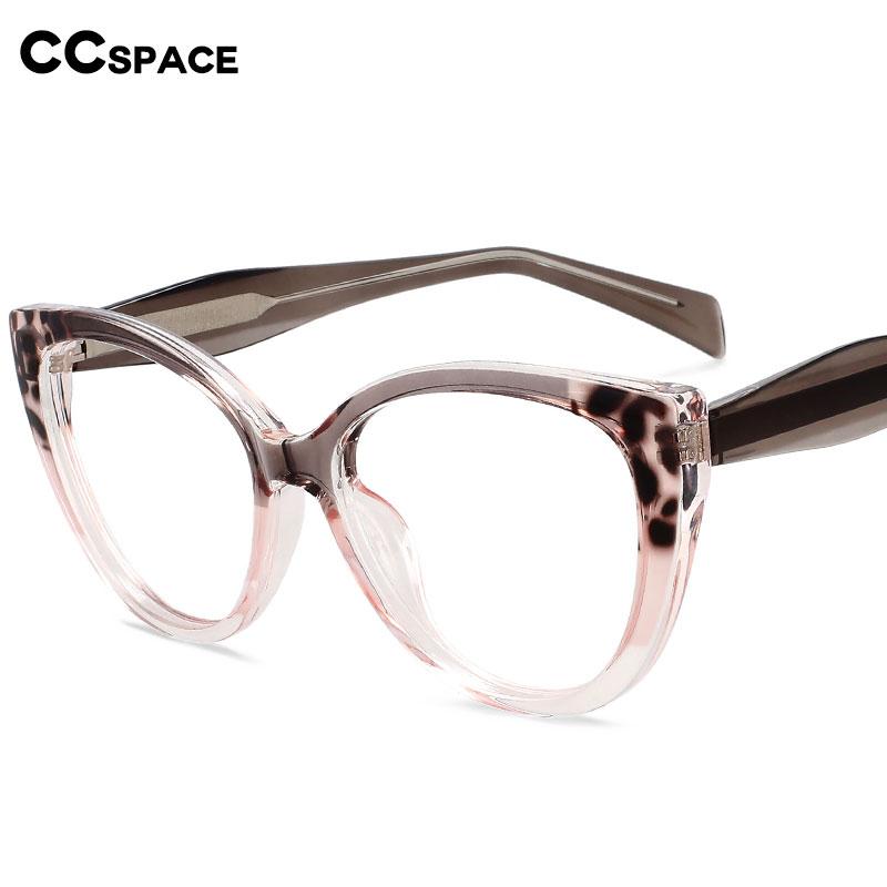 54472 Fashion Tr90 Anti Blue Light Blocking Cat Eye Glasses Frame Women Luxury Designer Retro Eyeglasses for Ladies