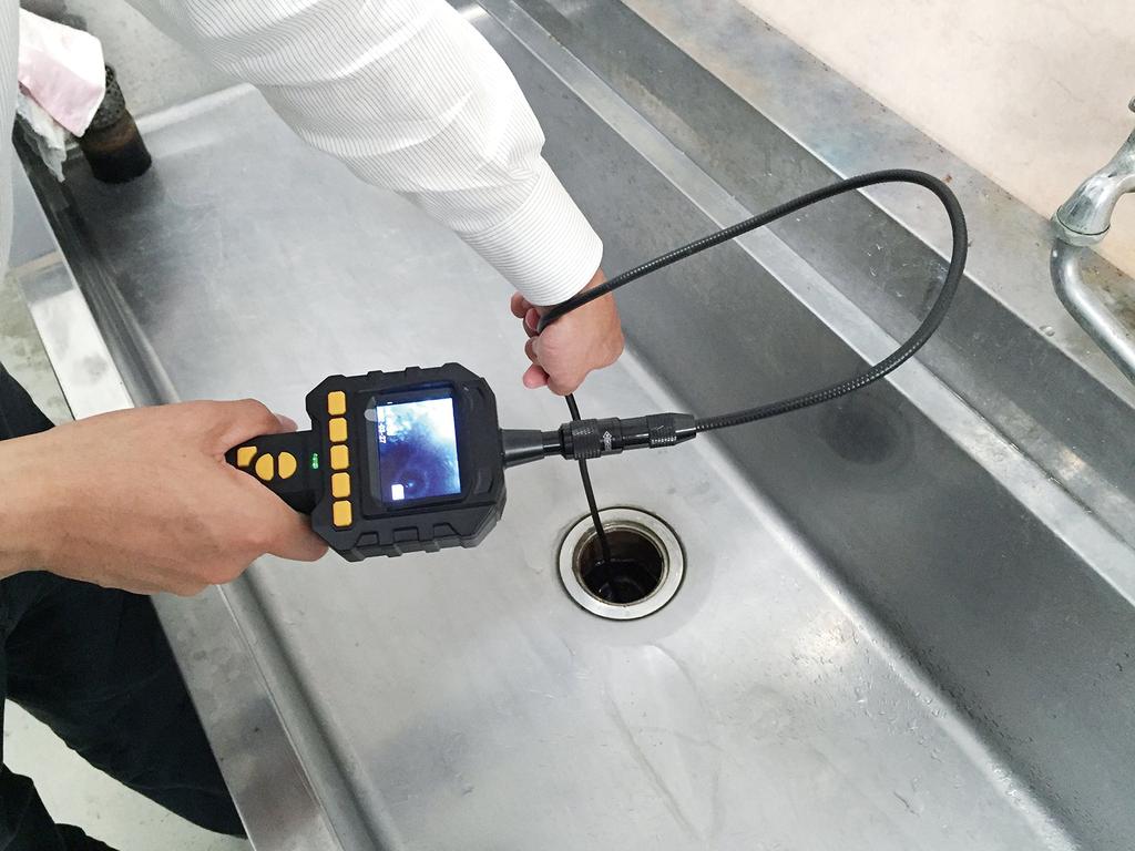 SK11 Industrial Endoscope Borescope SD Card Compatible Waterproof LED Light Still Capable SBS15 Image/Video