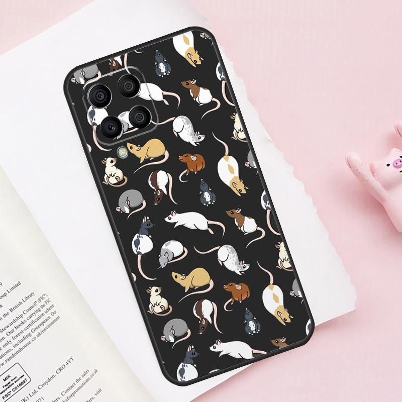 Мышь Крыса Для Samsung Galaxy M23 M33 M53 M13 M11 M51 M14 M34 M54 M20 M30s M12 M52 M15 M55 M32 Чехол
