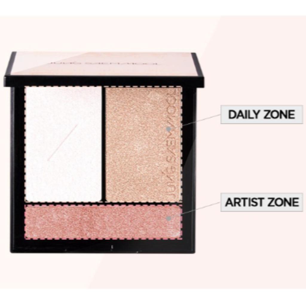 JUNG SAEM MOOL Artist Face Palette Highlighter | Presenting Hydrated Texture, Brightening, Smoothing Texture