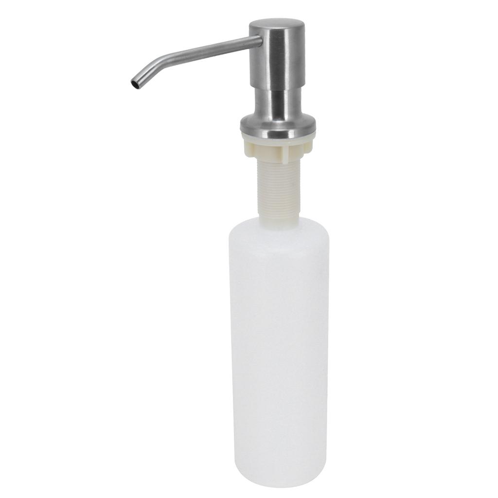 Soap Dispenser Stainless Steel Liquid Soap Container for Kitchen Bathroom Basin Sink