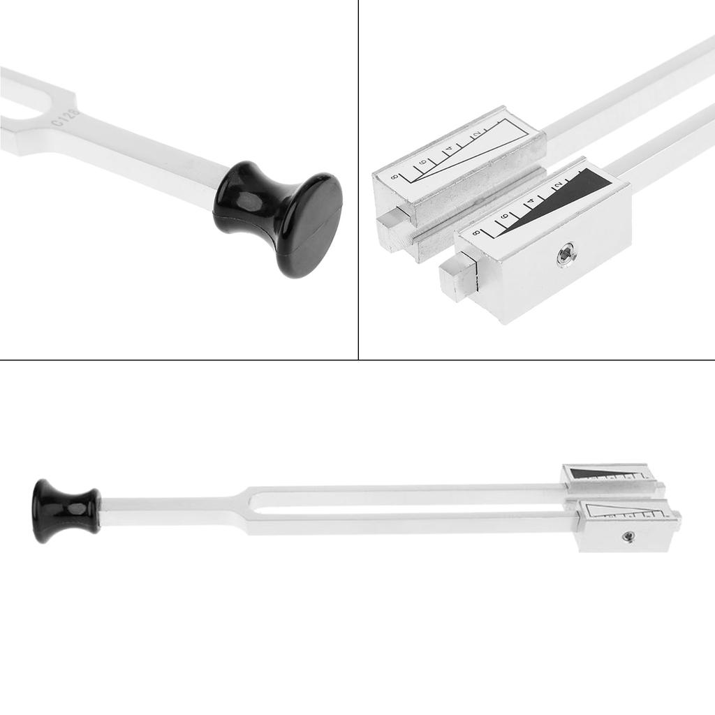 Алюминиевый медицинский камертон Чакра молоток шаровой C64-C128 Тестирование внутренней нервной системы камертон Здравоохранение прочный