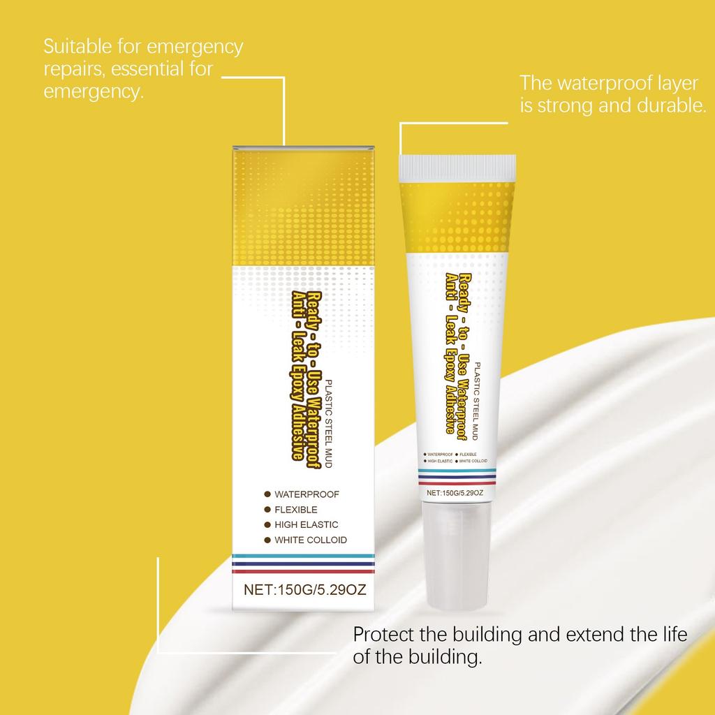 Ready-To-Use -Leak Epoxy Adhesive;Sealant; Joint Sealant;Leak-proof Glue Roof Crack Sealing Wear-resistant High Elasticity
