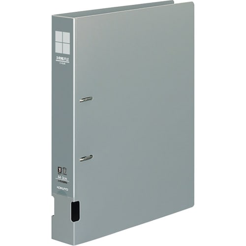 KOKUYO File D-Ring File A4 300-sheet capacity Gray F-FD430NM