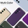 Красочный Жидкий Силикон Мягкий ТПУ Чехол Для S22 S23 S24 FE Plus Samsung Galaxy S25 S24 S23 Ultra Защита Мягкая Крышка Телефона