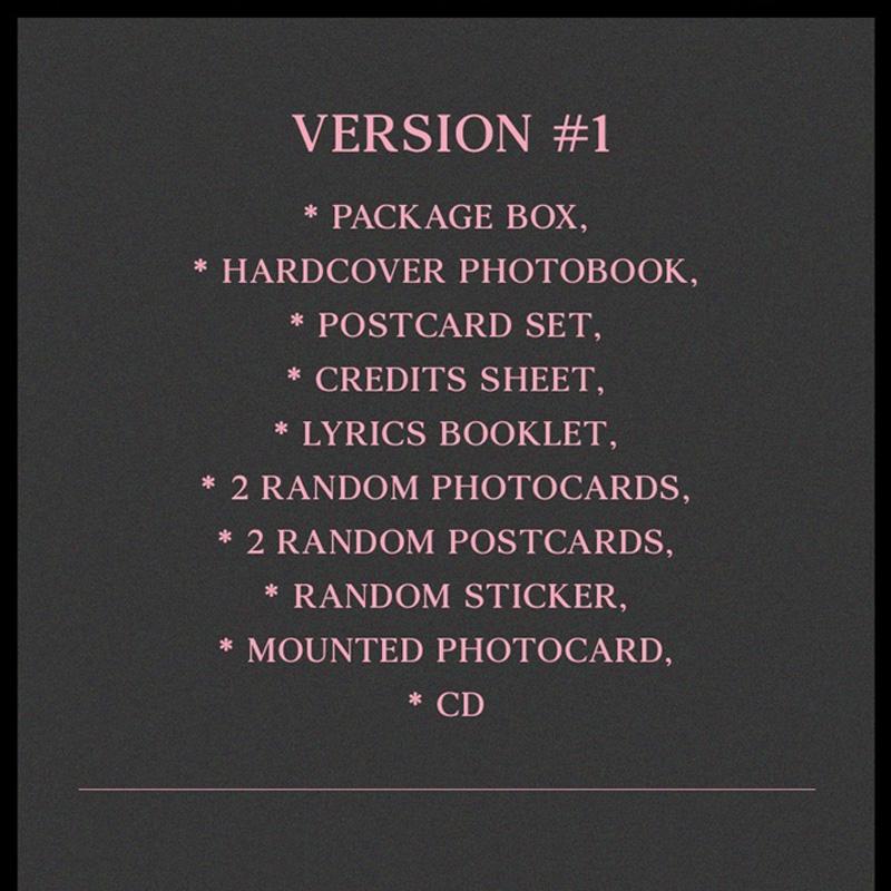 BLACKPINK - 1-й полноформатный альбом [THE ALBUM]