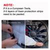 21" Wheel Hub Protection Tesla Model Y Performance Rim Patch Protector ABS Wheel Cover