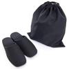Kirsch Blute Slippers with Drawstring Men's Bag, Black, OS-SPB-02-L