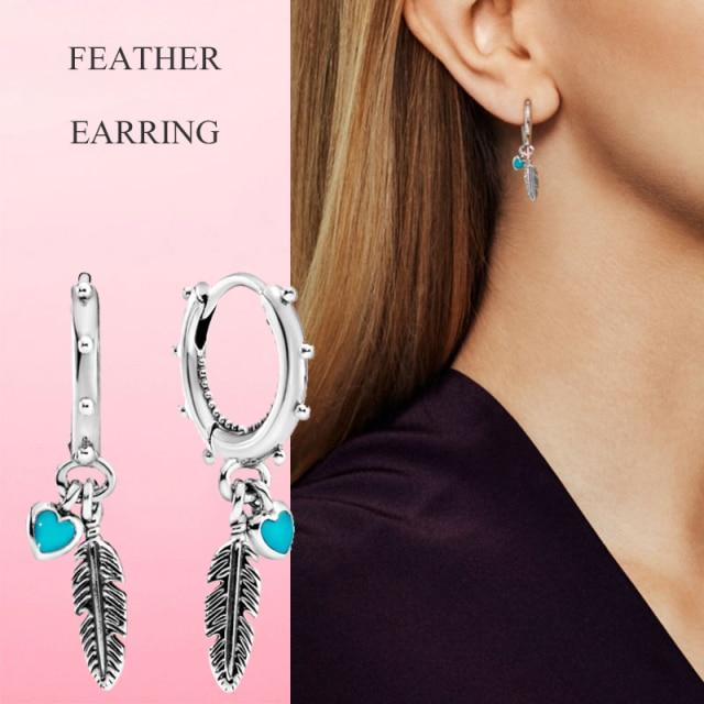 925 Серебряные серьги-гвоздики Женские модные серьги-гвоздики Ювелирные изделия