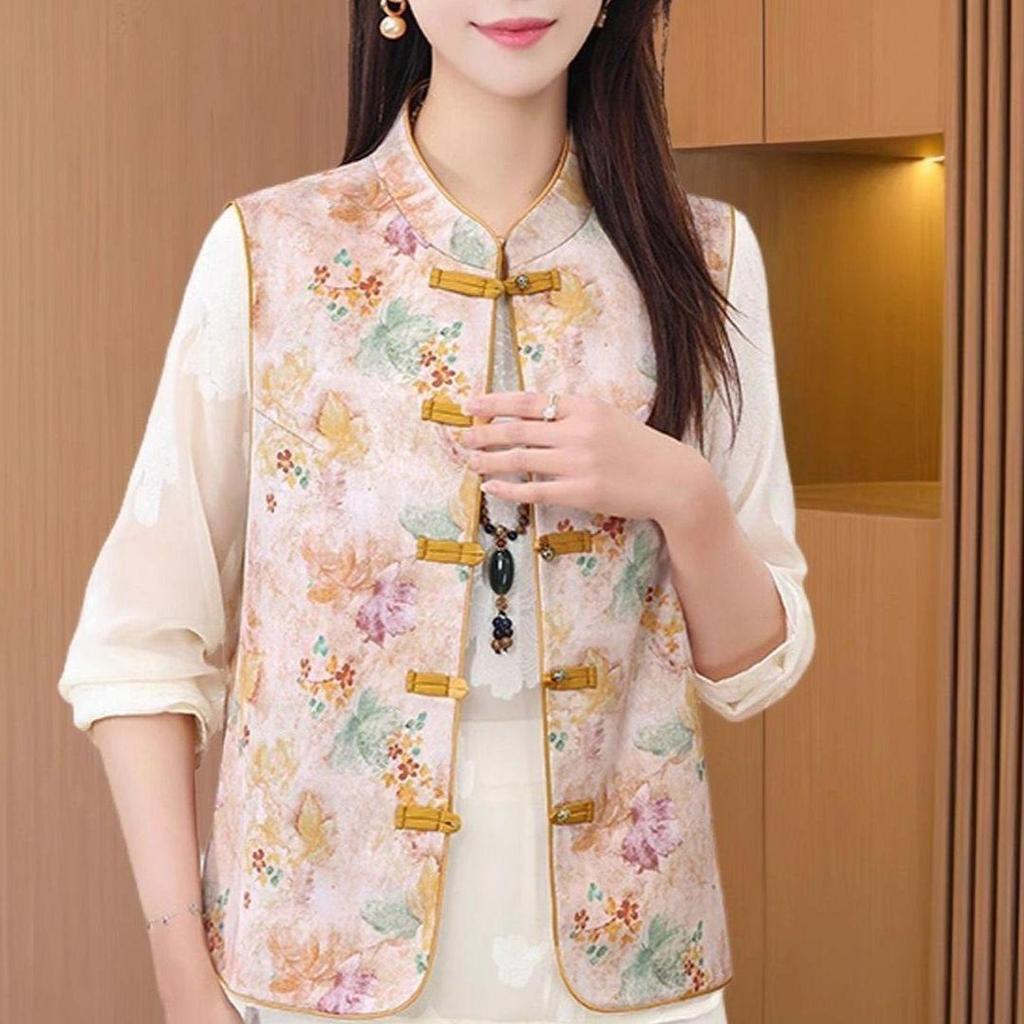 Retro Vest Women's Summer 2025 New Temperament High-end Wear Small Vest Cardigan