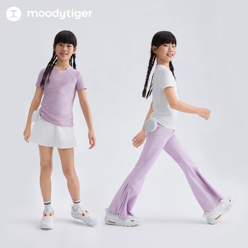 Girls' Golf Series Быстросохнущая футболка с коротким рукавом от moodytiger