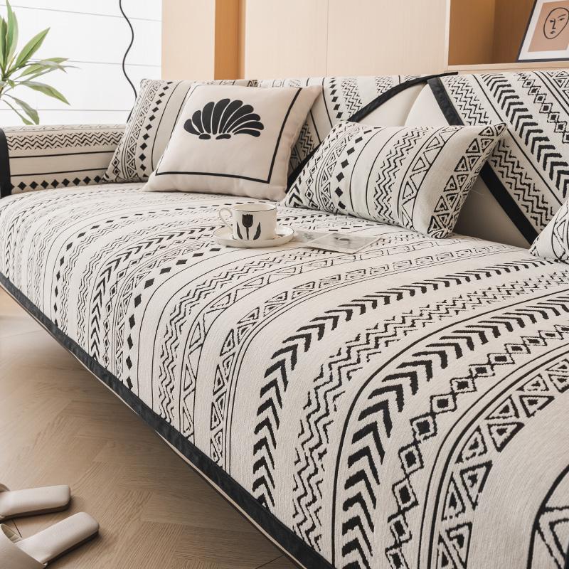 Чехол Funda Sofa Mats Winter Chenille Living Home Нескользящий этнический стиль Диван Подушка Чехол для дивана
