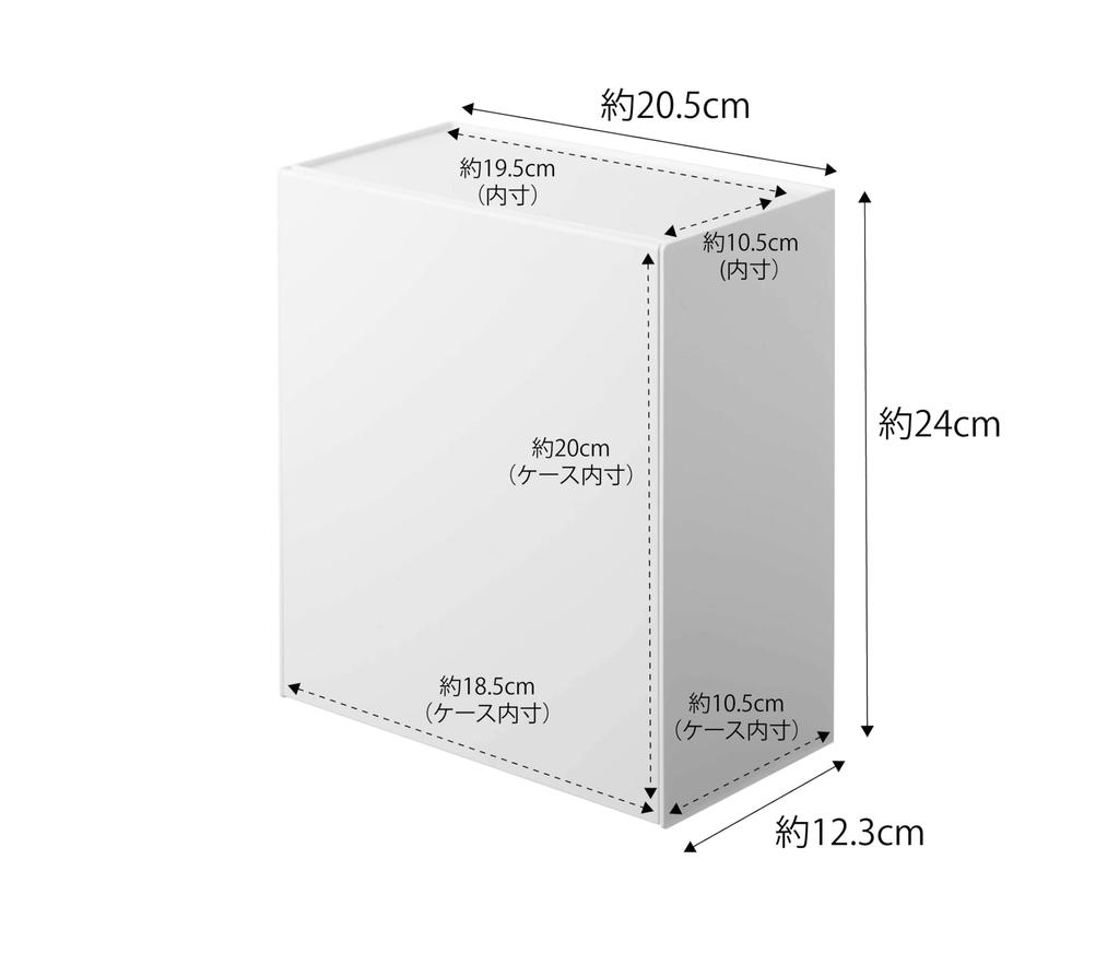 Yamazaki Jitsugyo доска пинцет и шурупы для дерева настенный унитаз ящик для хранения белый башня откидной типа мусорный бак для хранения мелких предметов 5429 [гипс