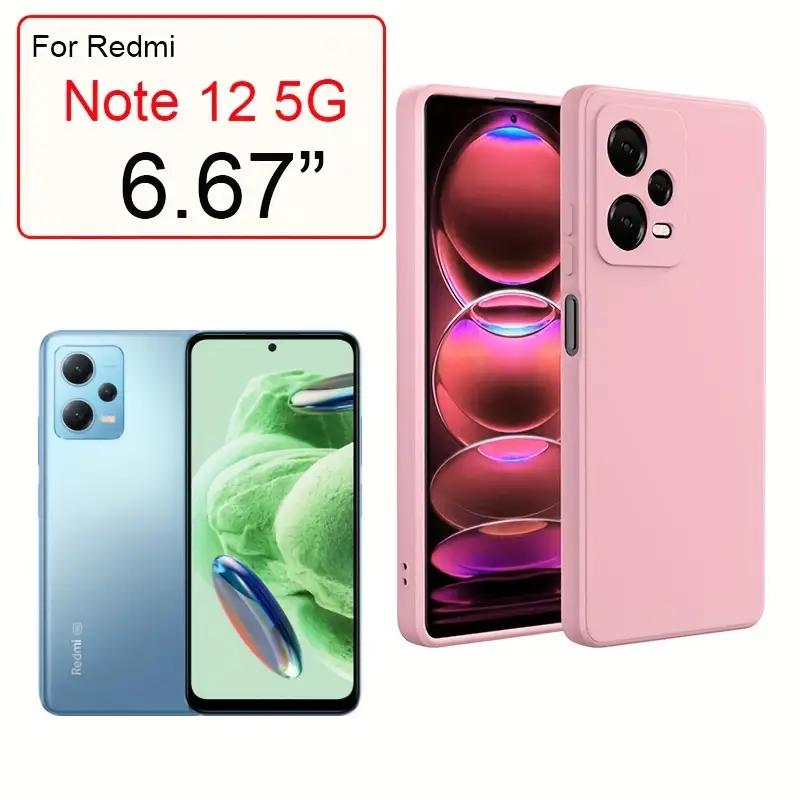 Жидкий силиконовый чехол для Xiaomi Redmi 12 12C 13C противоударный чехол для Redmi Note 12 Pro Plus Note 12S 4G Note 12 5G 4G Note12 Pro + 5G чехол для телефона