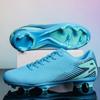 Men Football Boots Long Spikes High Ankle Soccer Shoes FG Outdoor Grass Cleats Soccer Boots Training Sport Football Shoes