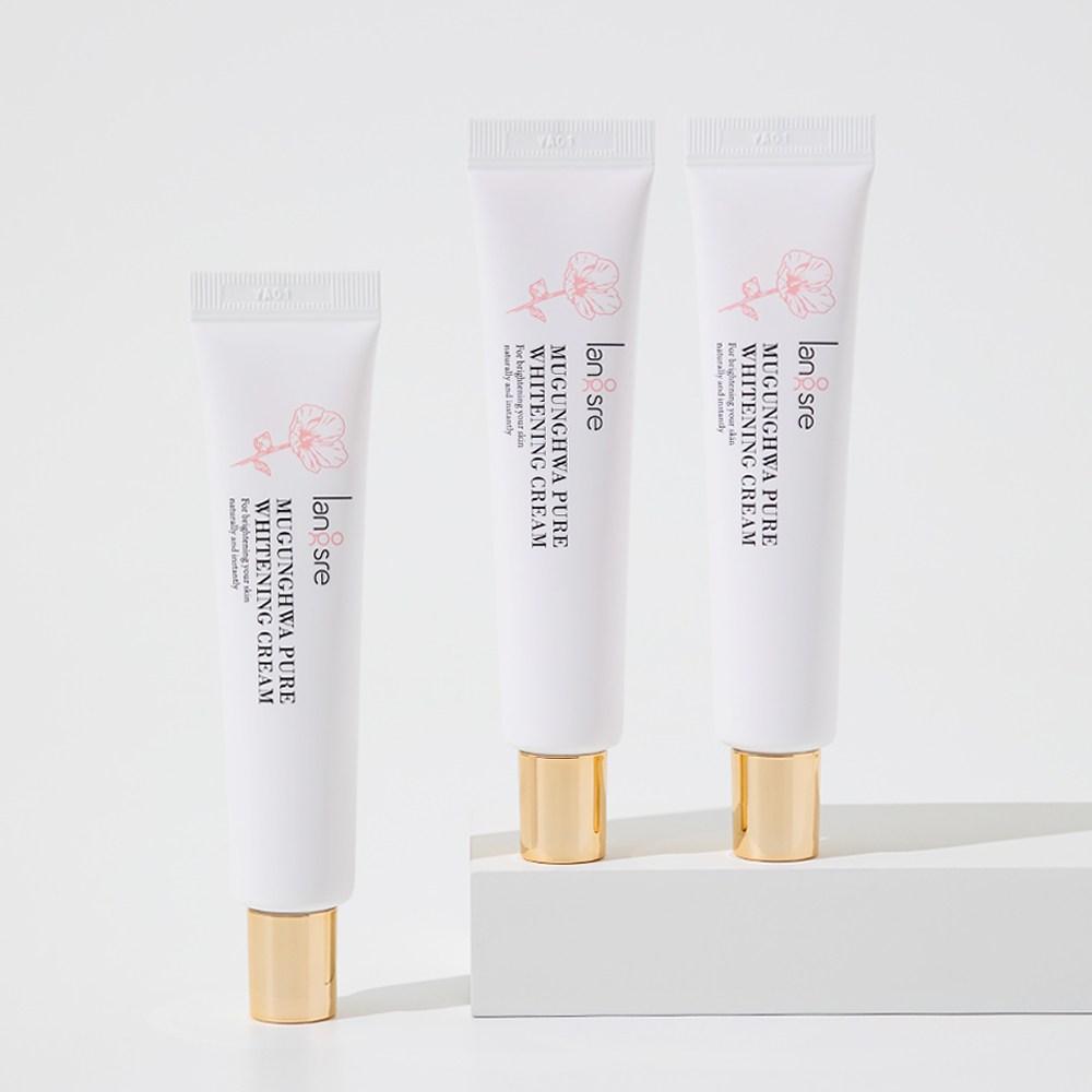 Lansre Роза Шарона Чистое Отбеливание Отбеливающий Тональный Крем 40 мл, смешанные цвета, 1 шт.