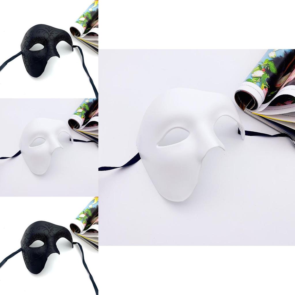 Vintage Phantom Of The Opera Mask With Retro Style For Cosplay And Themed Events