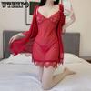 Sexy Pajamas Sexy Lingerie Female Temptation Uniform Suit Passion Lace Nightdress