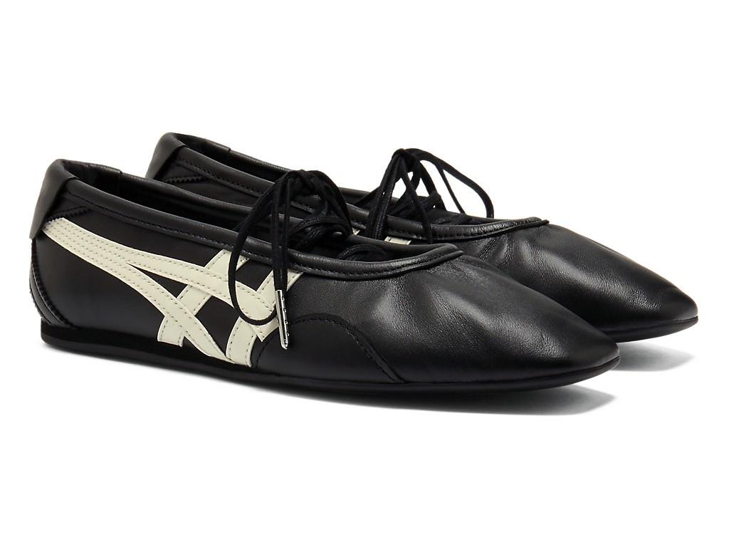 1182A704-001 1182A704-001 Женские кроссовки Onitsuka Tiger Gymnarina Черный/Кремовый (Женский)