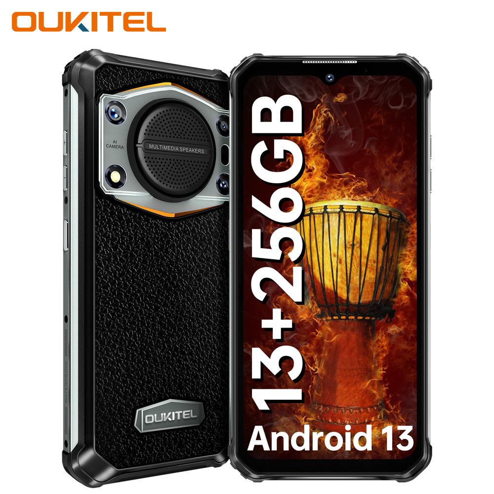 Oukitel Прочный смартфон WP22, 10 000 мАч — Android 13, 8/256 ГБ
