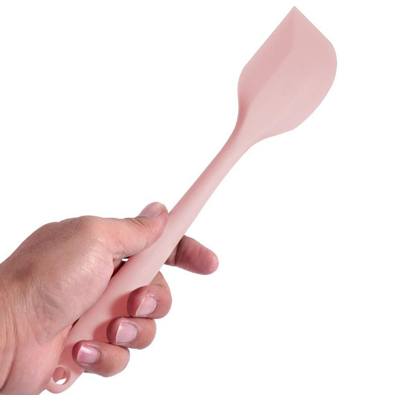 1Pc Silicone Cream Butter Cake Spatula Mixing Batter Scraper Brush Mixer