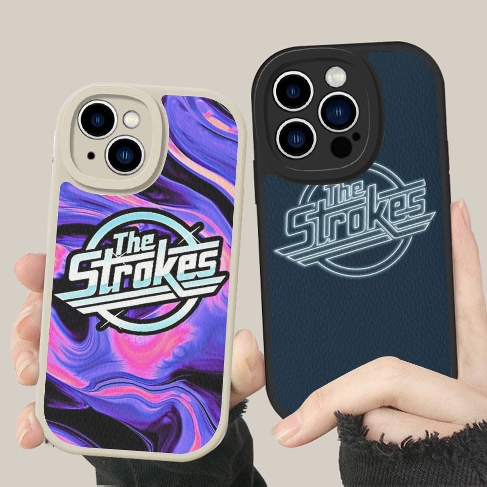 Классическая Известная Рок-группа The S-strokes Чехол для Телефона Жесткая Кожаная Для IPhone 16 15 14 13 12 Mini 11 14 Pro Max Xs X Xr Plus Fundas