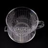Clear Coffee Filter Cup Cone Drip Dripper Maker Brewer Holder Plastic Reusable