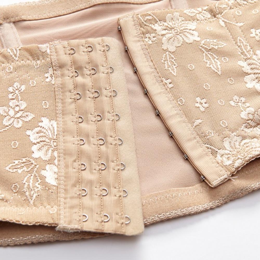 Корсет Tummy Control Корректирующее белье Корсет для живота Кружевной цветочный утягивающий корсет Тренер для талии Спорт